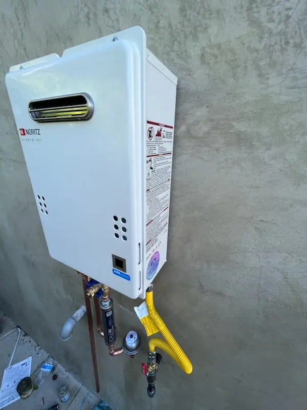Tankless water heater installation for Galeton homes